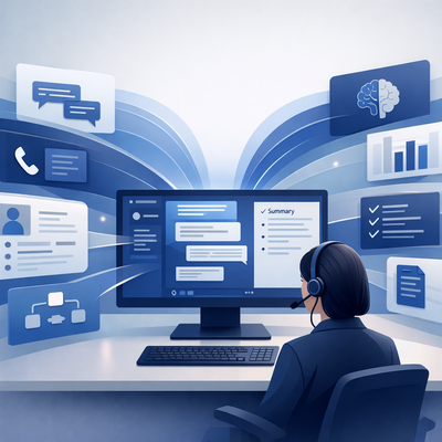 Modern contact center agent environment