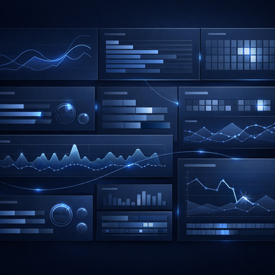 CX operations dashboard visualization