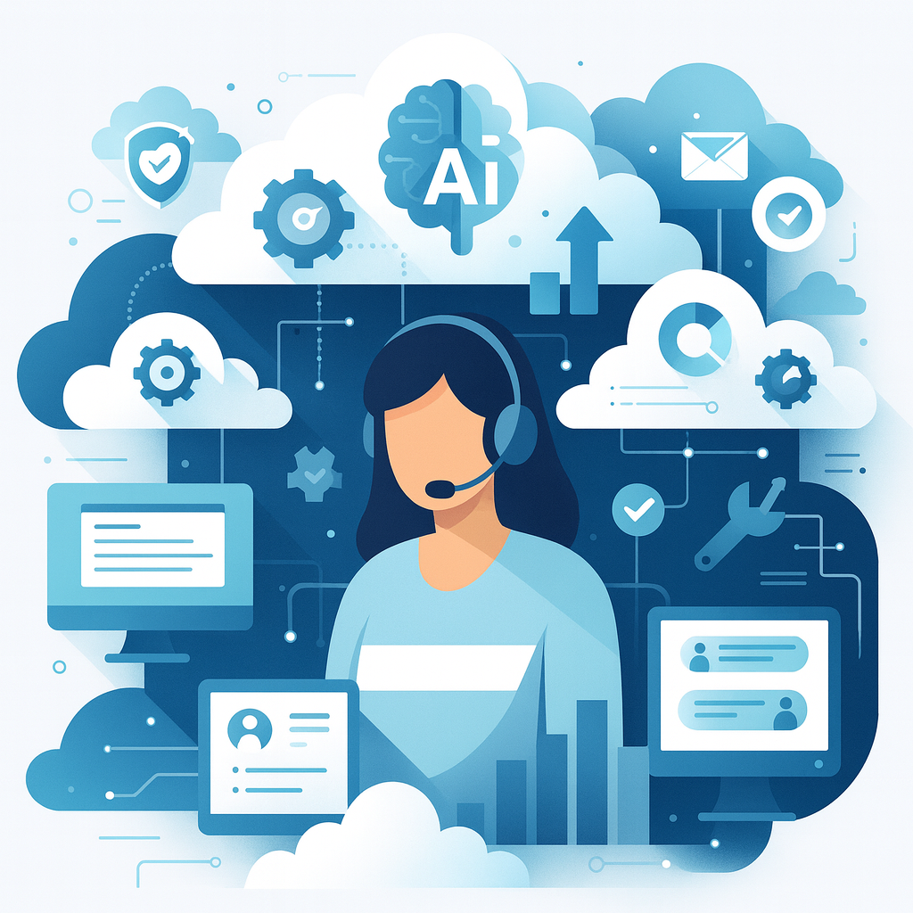 A modern cloud-based AI-powered CX experience A modern cloud-based AI-powered CX experience